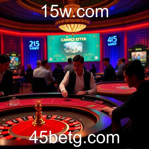 Descubra a Emoção do Cassino ao Vivo com 45 Bet